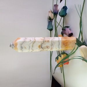 Honey Calcite Crystal Tower.